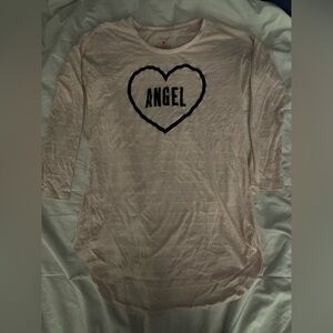 Victoria's Secret Baby Pink Graphic Pijama